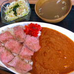 焼肉 稔 - 稔カレーセット