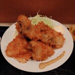和心 かぎり - 牡蠣と鶏フライ