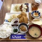 アジフライ たるたる食堂 - アジフライ定食追加単品チキン南蛮