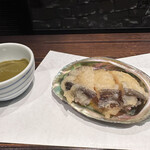 香ふく - あわびの天ぷら