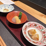 香ふく - 前菜三品盛り