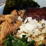 塩そば専門店 桑ばら - 豚出汁肉スプライトコーラそば。