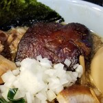 塩そば専門店 桑ばら - 豚出汁肉スプライトコーラそば。