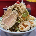 自家製麺 酉 - 冷やし中華 全増し