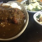 ラーメン寅 - カツカレー600円