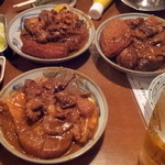 串かつラブリー - おでん盛り合わせ×3