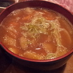 串かつラブリー - ラブリー特製　豚汁