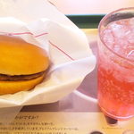 モスバーガー - モーニングハンバーガーセット アセロラマイルドＳ 270円