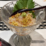 上野 寿司 個室 天通 - カニの小丼