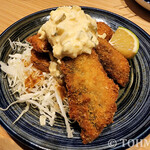 Maruhide Sengyoten - 秋刀魚のフライ自家製タルタルソース