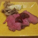 和のごはん みかづき - 岩手短角牛のローストビーフ