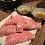 Taizou - 特選上ロース肉の焼きしゃぶ