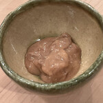 木挽町 とも樹 - 塩辛。これは酒に合う！