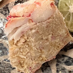 木挽町 とも樹 - 毛蟹の中身が詰まっています