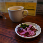 キッチンフライパン - 【いとう食堂のソースかつ丼＠税込1,200円】漬物