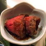 どんつき左 - どんつき左　ローストビーフもあった