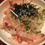 うどん料理 千 - 大根と水菜の梅ｼﾞｬｺｻﾗﾀﾞ