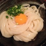 うどん料理 千 - 醤油うどん玉子