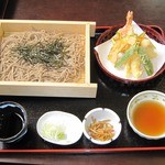 蕎川庵 高瀬 - 天ざるそば