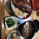 たきもと - ウナギ定食1500円（税込