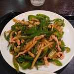 麒麟菜館  - 青椒肉絲