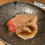 Beef Atelier うしのみや東京 - サーロインのトマト好き焼き！トロットロです！