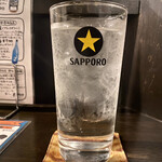 マディキャット - 猫また焼酎 水割り 700円。