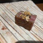 Beef Atelier うしのみや東京 - サーロインの鉄板焼き！なかにし和牛の真骨頂の一つ！