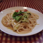 ペコリーノ - ﾆﾝﾆｸとｷｬﾍﾞﾂとｱﾝﾁｮﾋﾞのﾊﾟｽﾀ