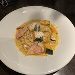 Dining kitchen VENT MARCHE - カボチャとベーコンのクリームパスタ