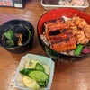 オオギヤと宇奈とと - うなとり丼＋肝吸い＆浅漬け