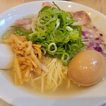 京都ラーメン 森井 - 味玉塩ラーメン 880円