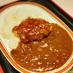 グルメとよ - ハンバーグカレー（840円）