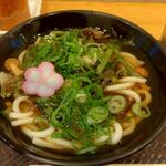 驛麺家 - 山菜うどん (2022.10.26)