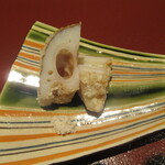 日本料理FUJI - あさはた蓮根の揚げ物