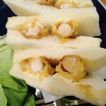 喫茶メレンゲ - えび天サンド