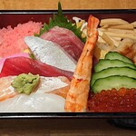 Tsukiji Tamasushi - 築地玉寿司 池袋サンシャイン店 寿ちらし