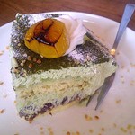 柊山ガーデン - 抹茶ケーキ