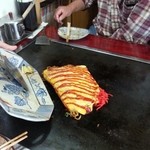 Okonomiyakitemma - オムソバも最高