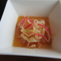 中国菜 老四川 飄香 銀座三越店 - 前菜（クラゲ）