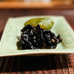 京天神 野口 - ☆海苔佃煮と胡瓜糠漬け