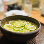 京天神 野口 - ◎すだち素麺