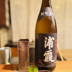 京天神 野口 - ◎浦霞 辛口純米（宮城県塩竈市・佐浦）