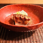 京天神 野口 - ☆蛸と蛸の子（明石）のうま煮