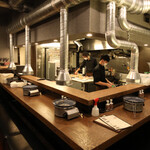 やきにく熟成肉のおおやま - カウンター