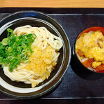 香の川製麺 - ミニ丼ランチセット 600円