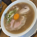 クモノウエ - お店の推し麺、のり玉ラーメン