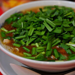 大塚 幸龍軒 - モツニラあんかけラーメン＠税込890円