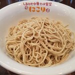 しあわせ中華そば食堂 にこり - つけそば・麺(250g)（2022.9）