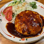 酔い喰い処 みずほ - 手ごねハンバーグ